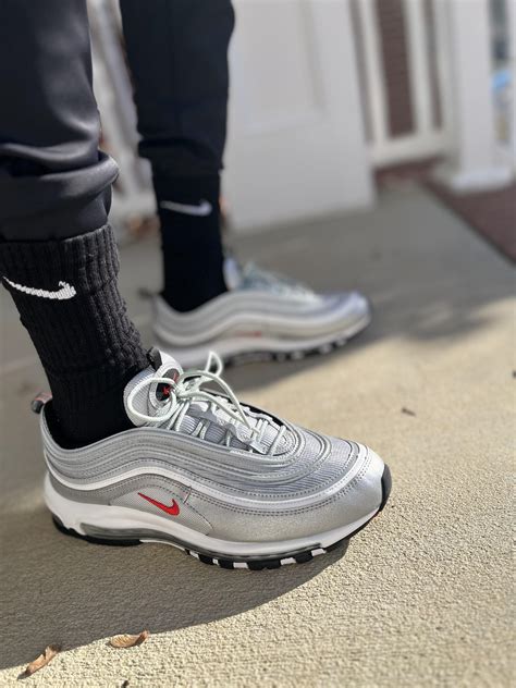 nike air 97 silber damen|nike 97 og silver bullet.